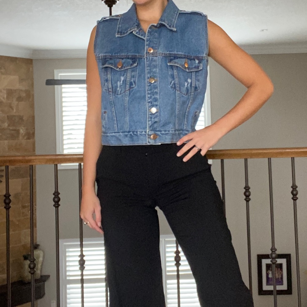 Stunning denim vest